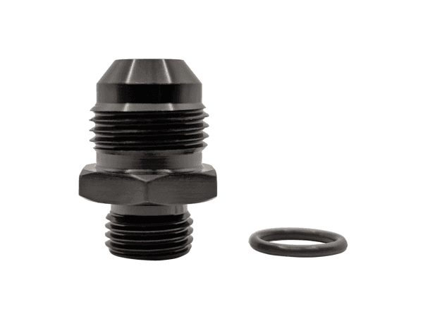 72301 Port Fitting, Expander, -6AN ORB to -8AN 37 flare