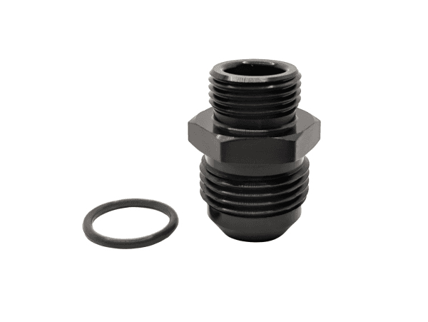 72303 Port Fitting, Expander, -10AN ORB to -12AN 37 flare