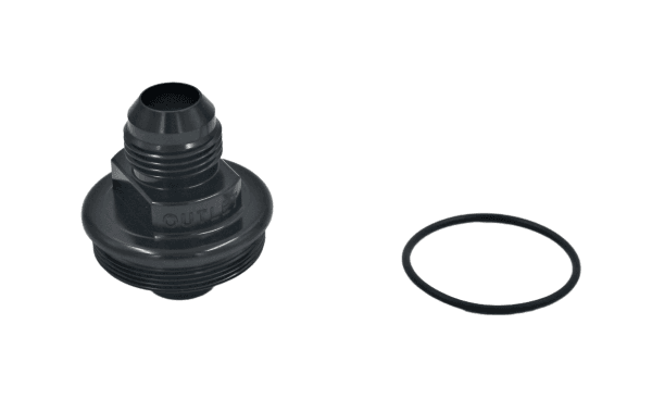 12AN BLACK Fuel Filter Outlet Cap