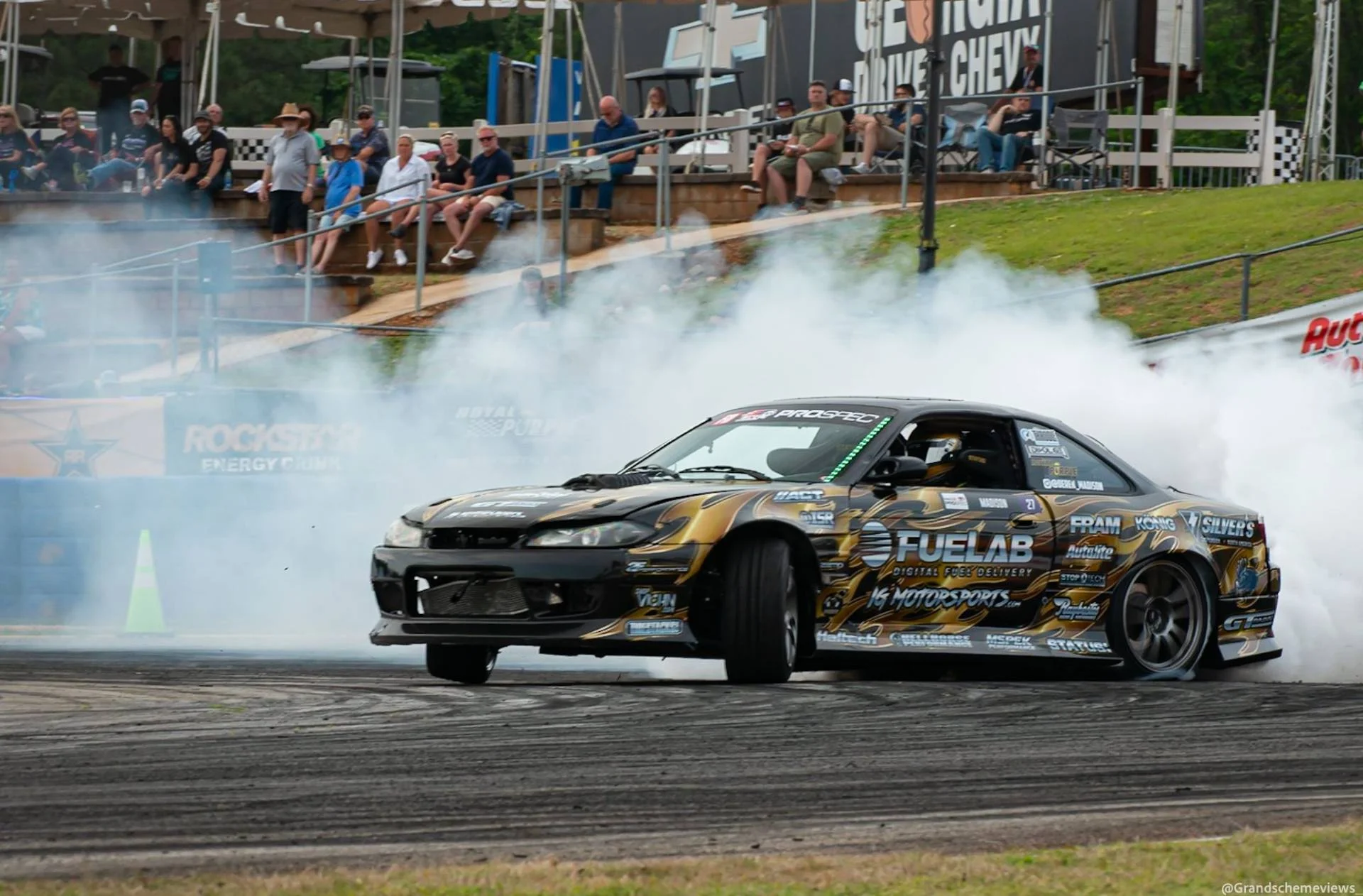 Derek Madison in a 1995 Nissan 240sx S14.5