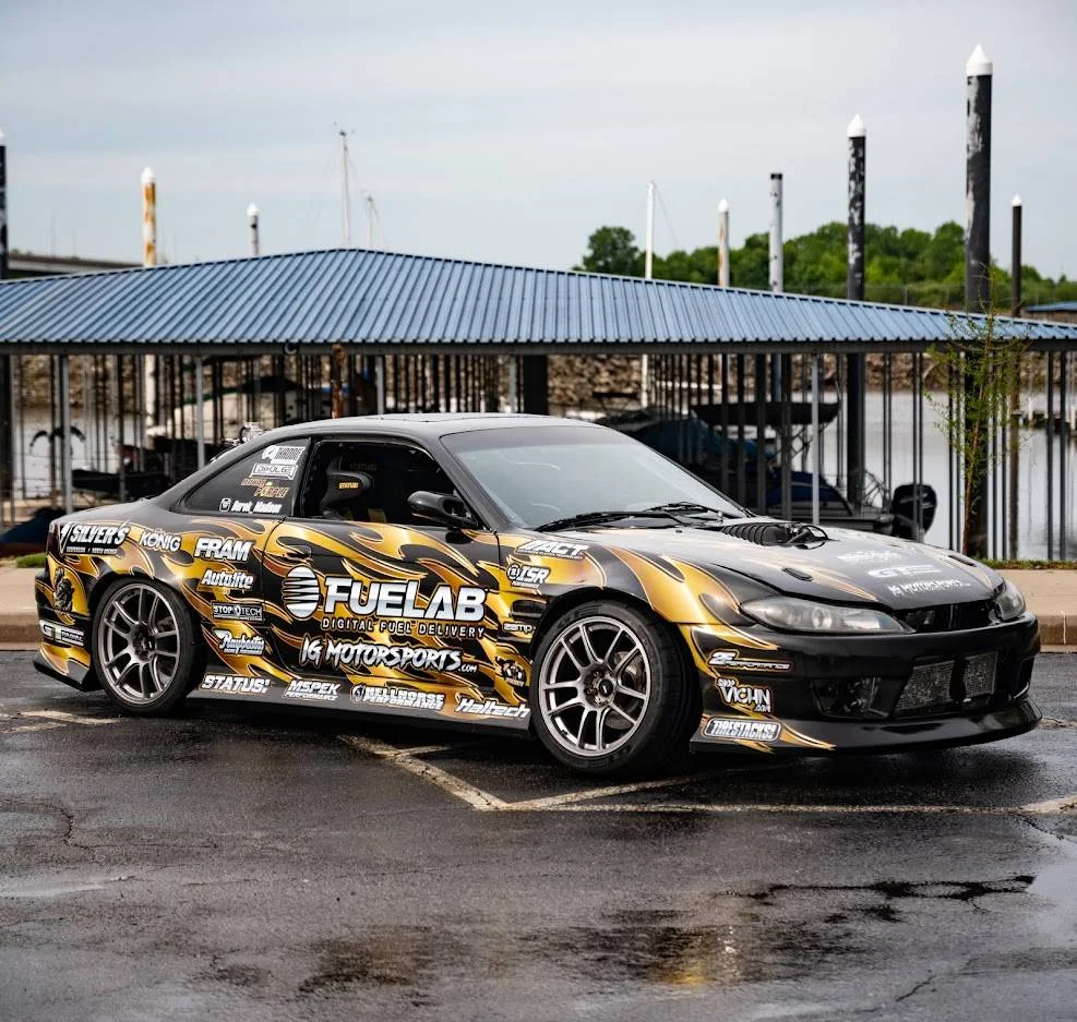 Derek Madison in a 1995 Nissan 240sx S14.5