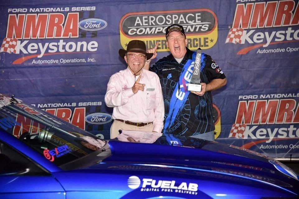 Gary Parker in a 2002 FORD Mustang LX