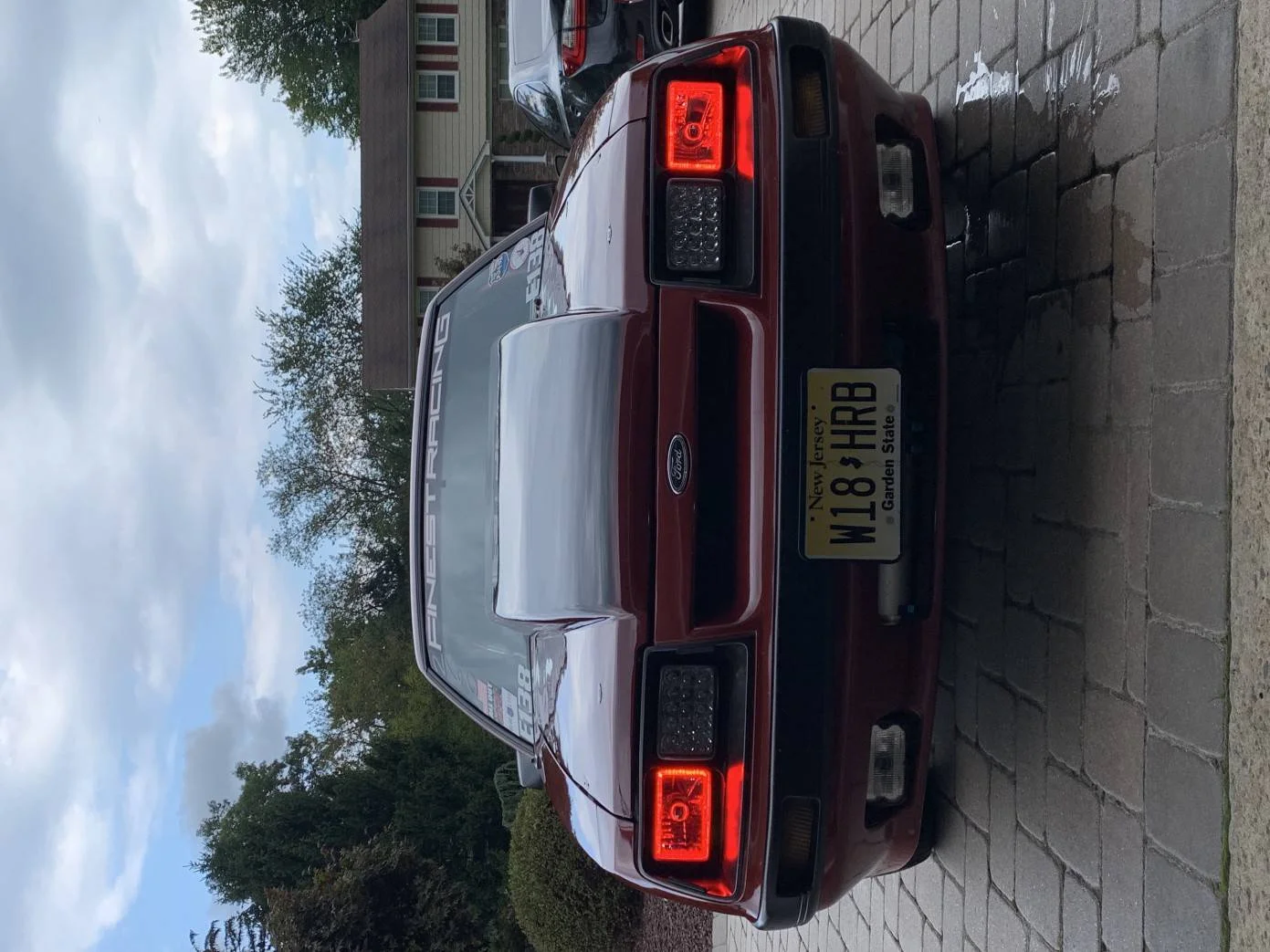 Rob Farley in a 1985 FORD Mustang GT