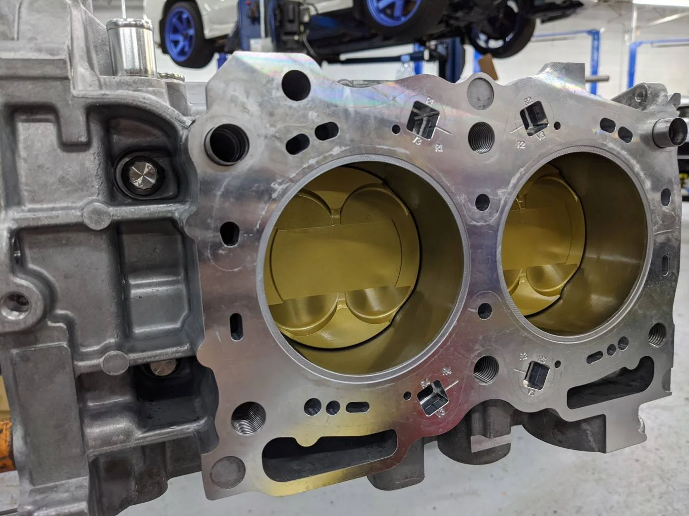 Eric Dewitt in a 1905 Subaru Imprezza L "boogeyman"